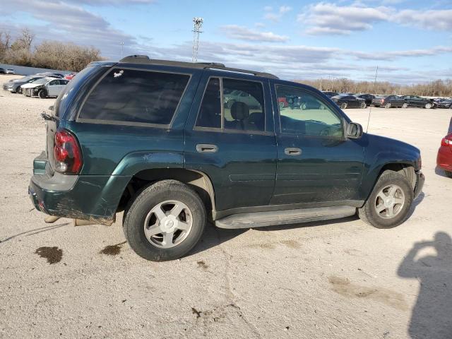 1GNDS13S562206465 - 2006 CHEVROLET TRAILBLAZE LS GREEN photo 3