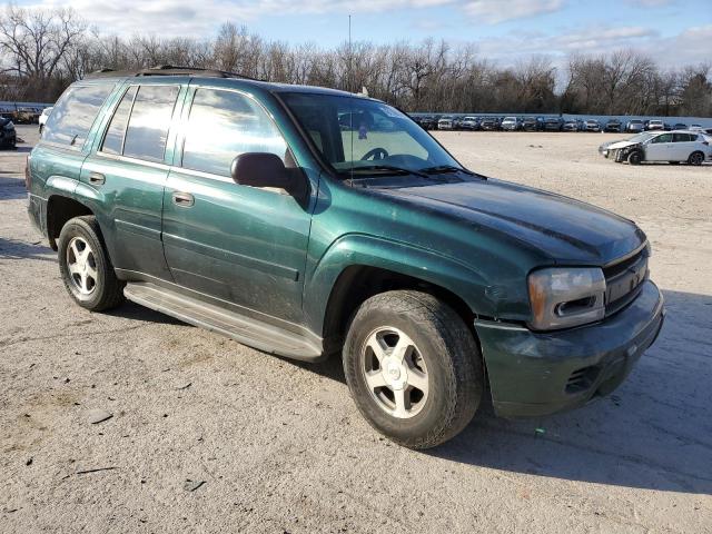 1GNDS13S562206465 - 2006 CHEVROLET TRAILBLAZE LS GREEN photo 4