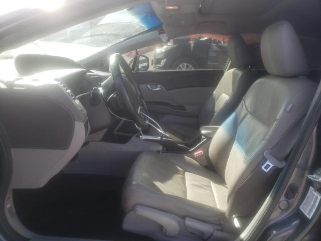 2HGFB2F95CH523747 - 2012 HONDA CIVIC EXL ნაცრისფერი ფოტო 7