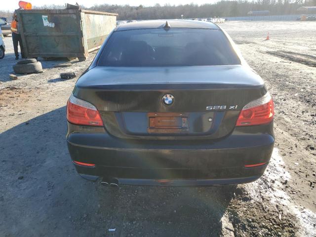 WBANV13518C150324 - 2008 BMW 528 XI BLACK photo 6