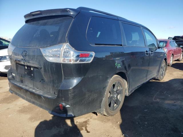 5TDXZ3DC9LS023191 - 2020 TOYOTA SIENNA SE BLACK photo 3