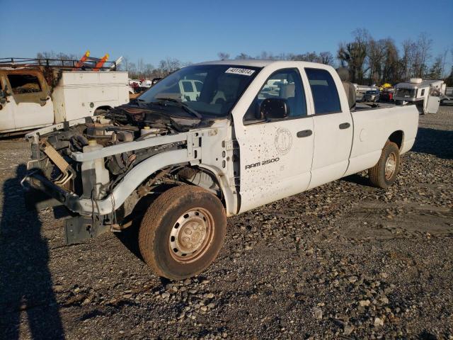 3D7KR28C36G273730 - 2006 DODGE RAM 2500 ST WHITE photo 1