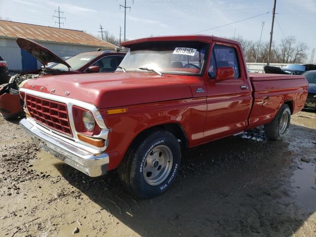 F15GCCF3841 - 1978 FORD F-150 RED photo 1