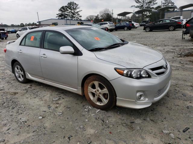 2T1BU4EE8BC623688 - 2011 TOYOTA COROLLA BA SILVER photo 4