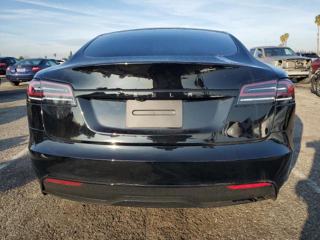 5YJSA1E59PF529720 - 2023 TESLA MODEL S შავი ფოტო 6