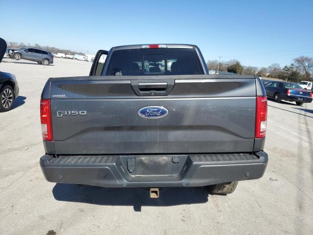 1FTFW1EF2HFB51720 - 2017 FORD F150 SUPERCREW BLACK photo 6