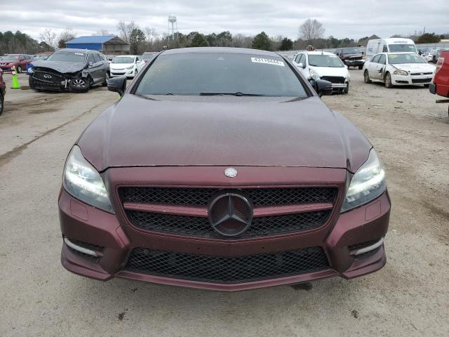 WDDLJ7DB9DA072058 - 2013 MERCEDES-BENZ CLS 550 BURGUNDY photo 5