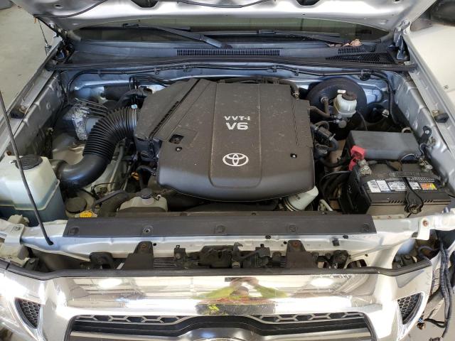 3TMJU4GN5BM113508 - 2011 TOYOTA TACOMA DOUBLE CAB PRERUNNER SILVER photo 11