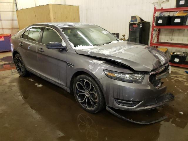 1FAHP2KT1EG115017 - 2014 FORD TAURUS SHO GRAY photo 4