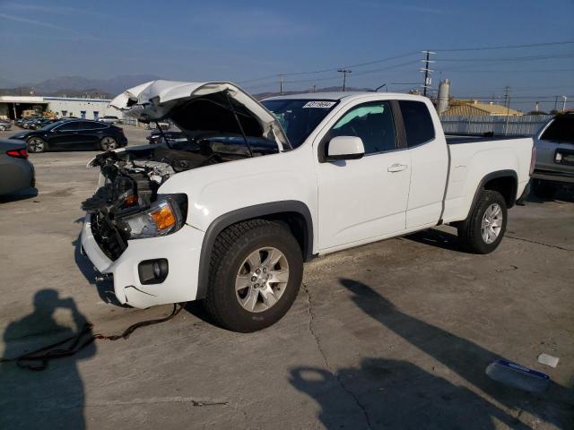 1GTH5CEN0J1234371 - 2018 GMC CANYON SLE WHITE photo 1