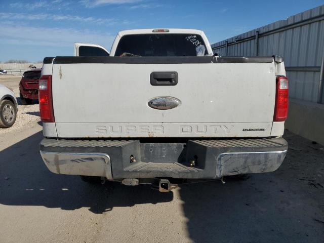 1FT8W3B61CEB34446 - 2012 FORD F350 SUPER DUTY WHITE photo 6