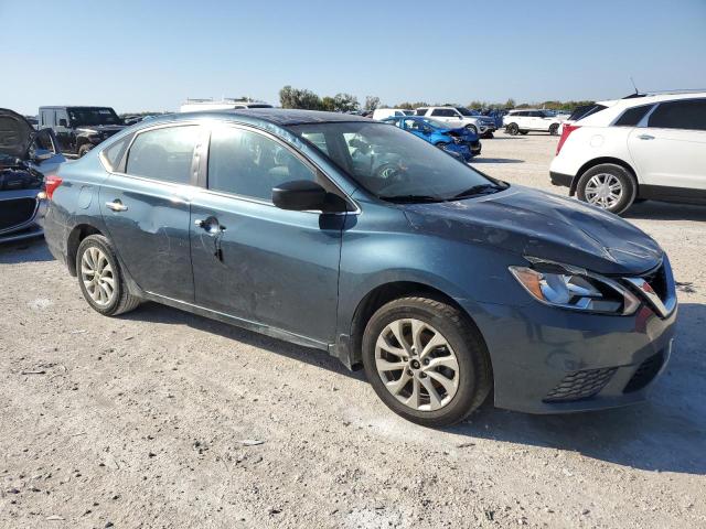 3N1AB7APXGY224785 - 2016 NISSAN SENTRA S BLUE photo 4