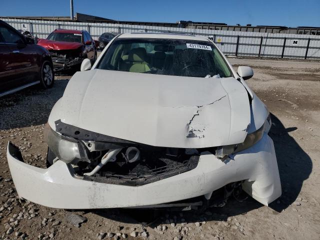 JH4CU2F69AC004457 - 2010 ACURA TSX WHITE photo 5