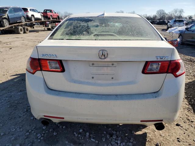 JH4CU2F69AC004457 - 2010 ACURA TSX WHITE photo 6