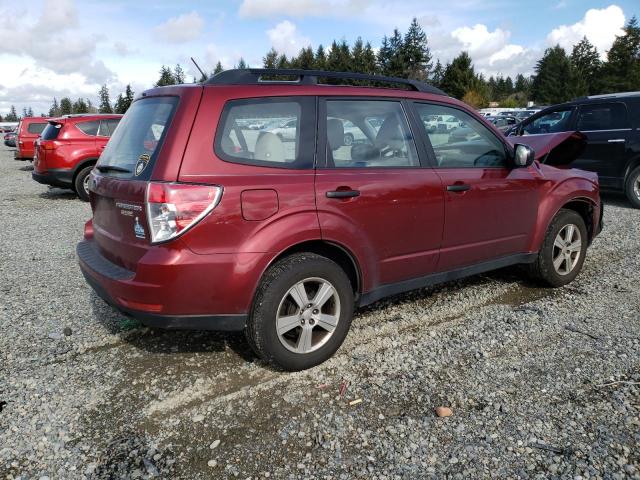 JF2SHABC4DH444893 - 2013 SUBARU FORESTER 2.5X RED photo 3