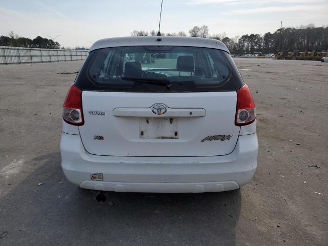 2T1KR32E64C304292 - 2004 TOYOTA COROLLA MA XR WHITE photo 6