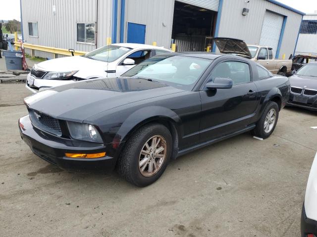 1ZVFT80N865177321 - 2006 FORD MUSTANG BLACK photo 1