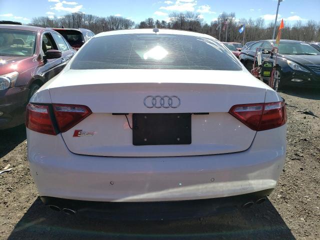 WAURV78T49A036309 - 2009 AUDI S5 QUATTRO WHITE photo 6