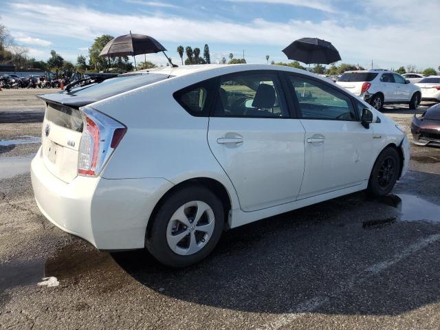 JTDKN3DU3F1895656 - 2015 TOYOTA PRIUS WHITE photo 3