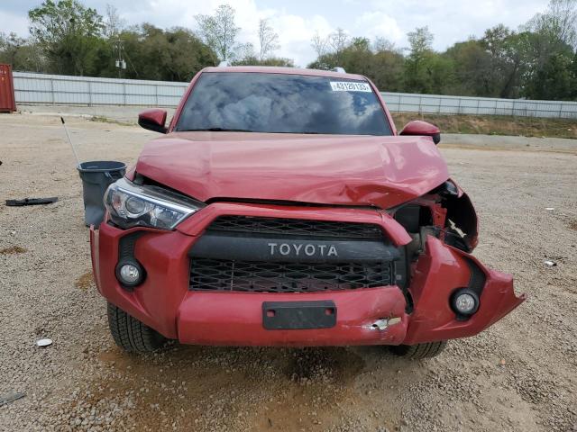 JTEBU5JR7J5584940 - 2018 TOYOTA 4RUNNER SR5/SR5 PREMIUM RED photo 5