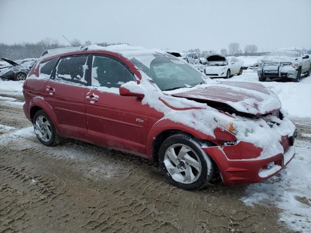 5Y2SL63855Z472346 - 2005 PONTIAC VIBE RED photo 4