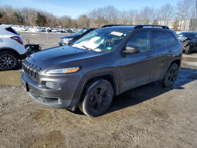 1C4PJMCB2GW124021 - 2016 JEEP CHEROKEE LATITUDE GRAY photo 1