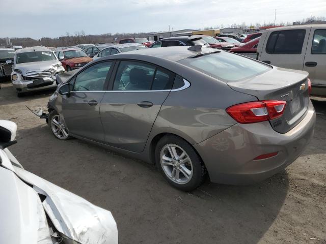 1G1BE5SM7H7252945 - 2017 CHEVROLET CRUZE LT GRAY photo 2