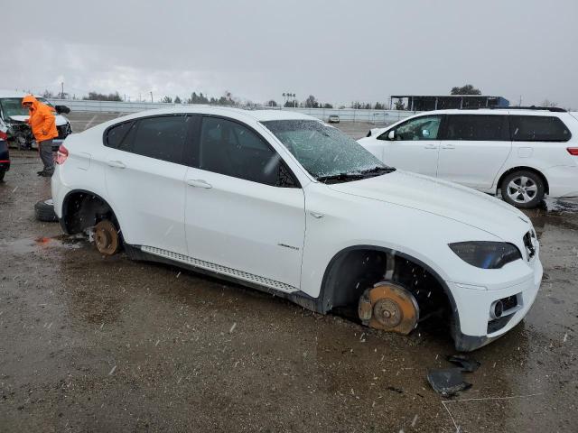 5UXFG8C51DL591633 - 2013 BMW X6 XDRIVE50I WHITE photo 4