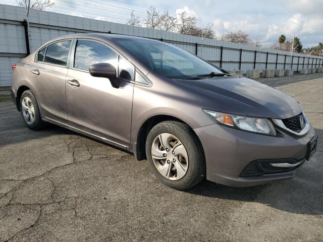 19XFB2F57FE701105 - 2015 HONDA CIVIC LX BROWN photo 4