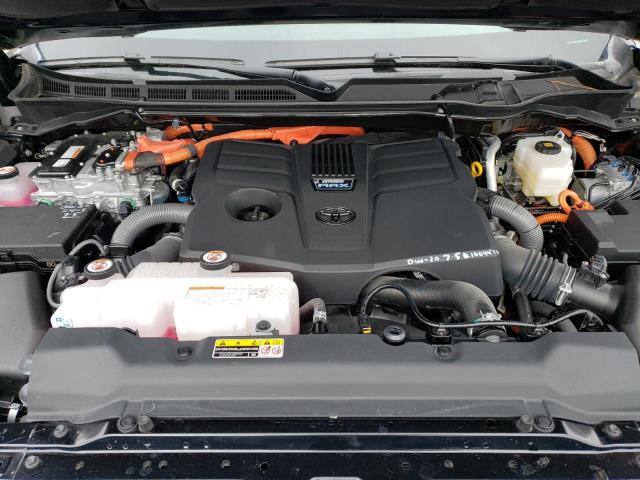 5TFMC5DB5NX005419 - 2022 TOYOTA TUNDRA CREWMAX PLATINUM Schwarz Foto 11