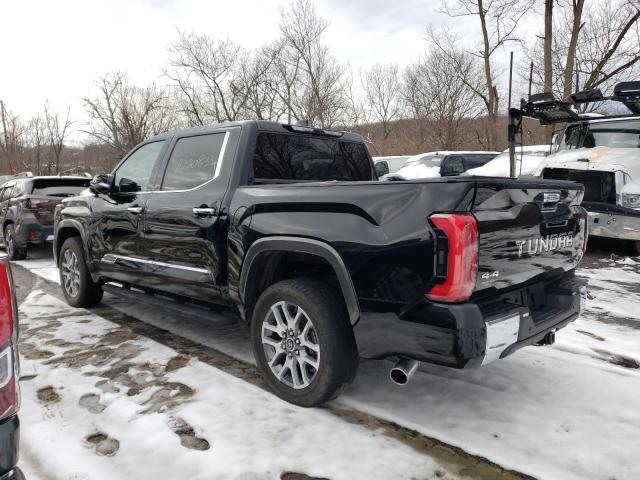 5TFMC5DB5NX005419 - 2022 TOYOTA TUNDRA CREWMAX PLATINUM Schwarz Foto 2