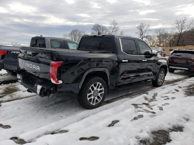 5TFMC5DB5NX005419 - 2022 TOYOTA TUNDRA CREWMAX PLATINUM Schwarz Foto 3