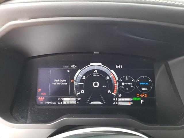 5TFMC5DB5NX005419 - 2022 TOYOTA TUNDRA CREWMAX PLATINUM Schwarz Foto 9