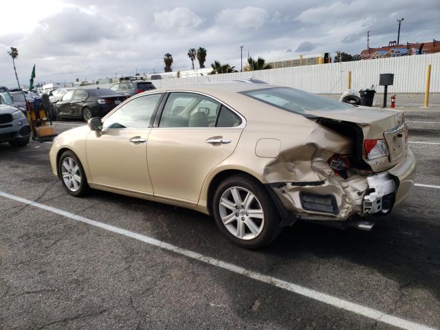 JTHBJ46G972073589 - 2007 LEXUS ES 350 BEIGE photo 2