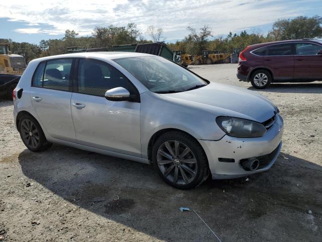 WVWDM7AJ6EW002233 - 2014 VOLKSWAGEN GOLF SILVER photo 4