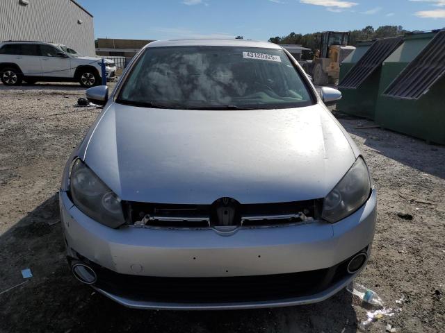 WVWDM7AJ6EW002233 - 2014 VOLKSWAGEN GOLF SILVER photo 5