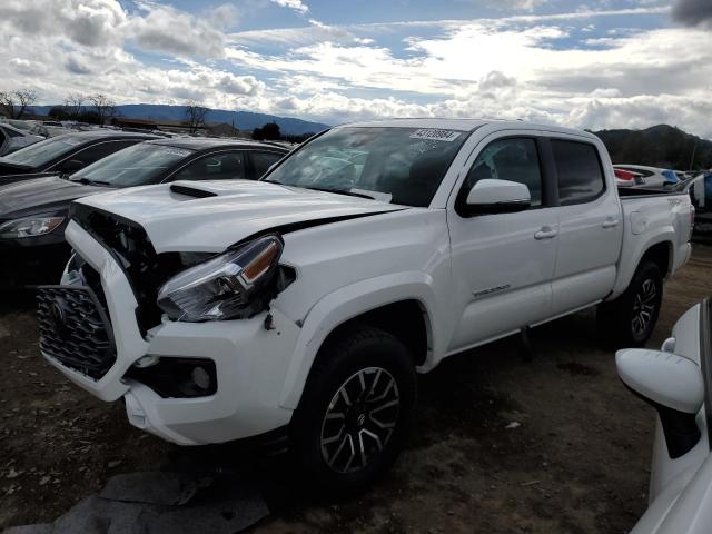 3TMCZ5AN6PM646631 - 2023 TOYOTA TACOMA DOUBLE CAB WHITE photo 1