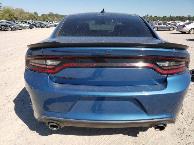 2C3CDXGJ1MH527267 - 2021 DODGE CHARGER SCAT PACK BLUE photo 6