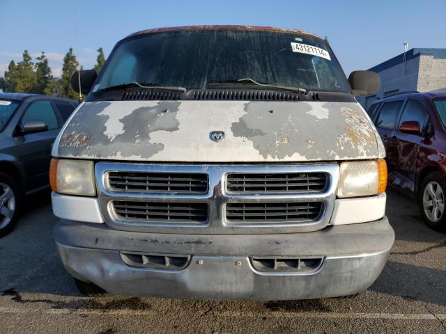 2B5WB35Z4YK110548 - 2000 DODGE RAM WAGON B3500 WHITE photo 5