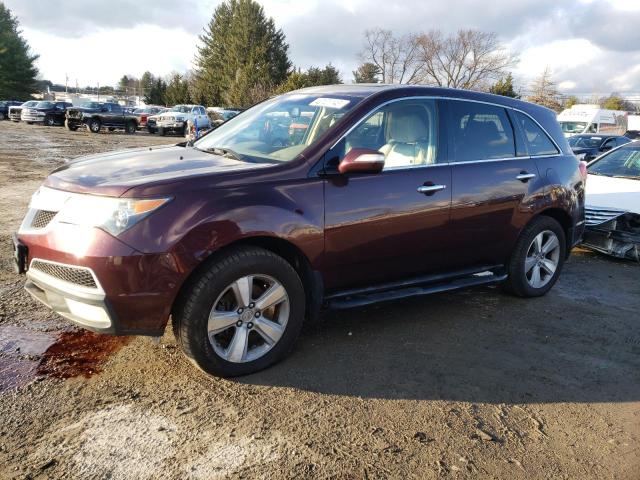 2HNYD2H68BH521763 - 2011 ACURA MDX TECHNOLOGY 勃艮第红 照片 1