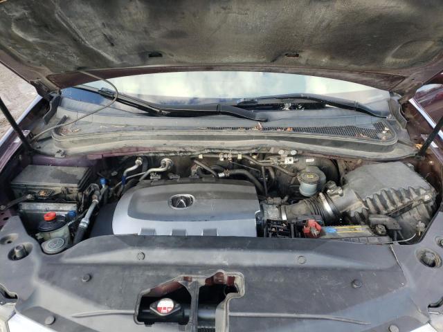 2HNYD2H68BH521763 - 2011 ACURA MDX TECHNOLOGY 勃艮第红 照片 11