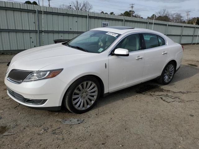 1LNHL9EK3DG603140 - 2013 LINCOLN MKS WHITE photo 1