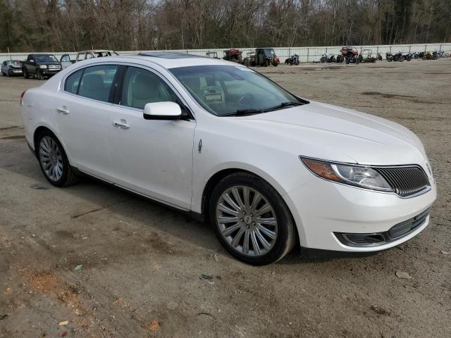 1LNHL9EK3DG603140 - 2013 LINCOLN MKS WHITE photo 4