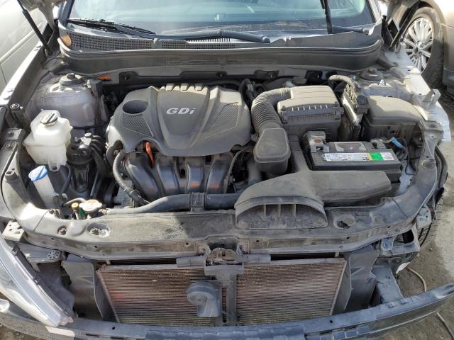 5NPEB4AC3EH935023 - 2014 HYUNDAI SONATA GLS SILVER photo 11