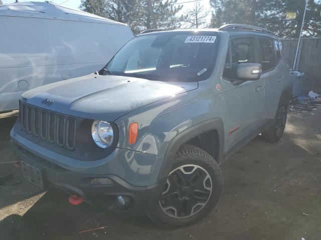 ZACCJBCT0FPB69294 - 2015 JEEP RENEGADE TRAILHAWK GRAY photo 1