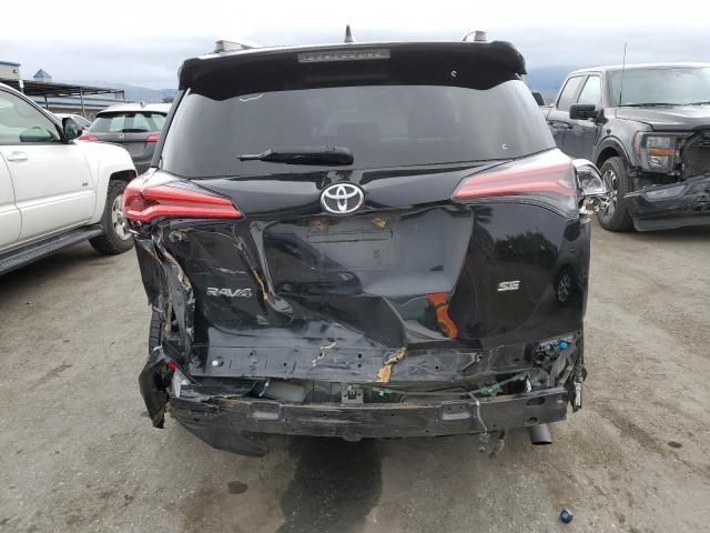 2T3NFREV7GW258082 - 2016 TOYOTA RAV4 SE BLACK photo 6