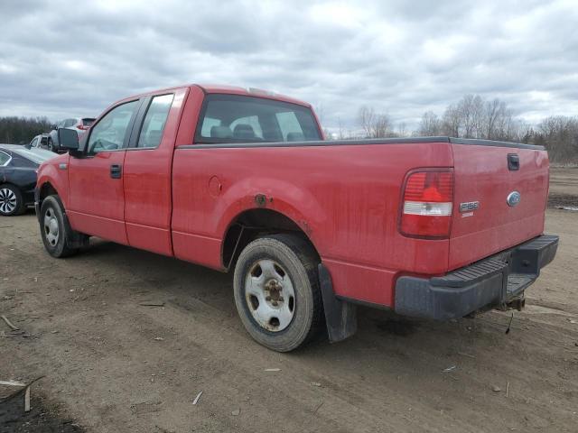 1FTRX12W87FB83567 - 2007 FORD F150 RED photo 2