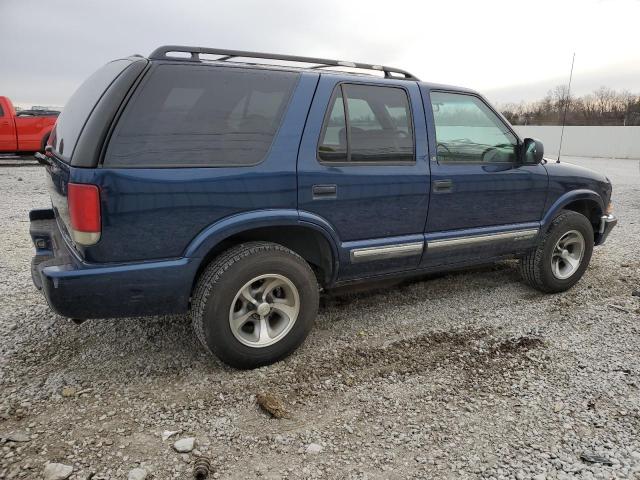 1GNCS13W2Y2376879 - 2000 CHEVROLET BLAZER BLUE photo 3