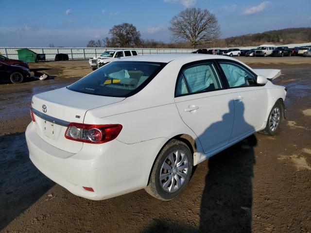 2T1BU4EE7CC774071 - 2012 TOYOTA COROLLA BASE WHITE photo 3
