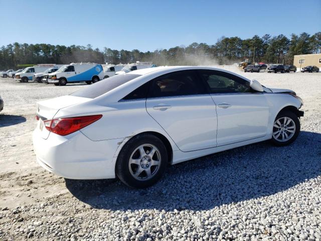 5NPEB4AC1CH497762 - 2012 HYUNDAI SONATA GLS WHITE photo 3